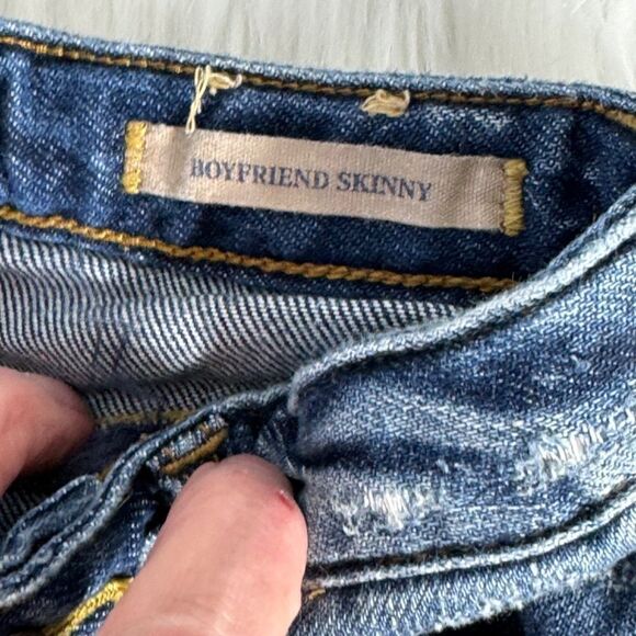 Polo Ralph Lauren Vintage Boyfriend Skinny Jeans Girls Sz 5 - Picture 13 of 15